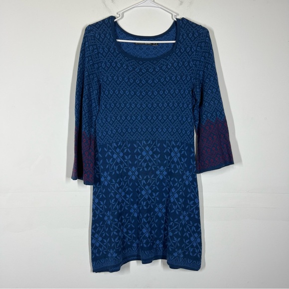 Gudrun Sjoden Knit 100% Cotton Dress Size Small - Picture 1 of 9